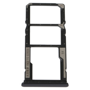 Plateau de carte SIM + plateau de carte SIM + plateau de carte Micro SD pour Xiaomi Redmi 10C/Redmi 10 Inde/Poco C40(Noir) SH545B429-20