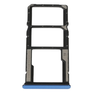 Plateau de carte SIM + plateau de carte SIM + plateau de carte Micro SD pour Xiaomi Redmi Note 11S 5G (bleu) SH549L1595-20
