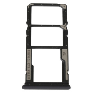 Plateau de carte SIM + plateau de carte SIM + plateau de carte Micro SD pour Xiaomi Redmi 10A (noir) SH550B1794-20