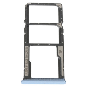 Plateau de carte SIM + plateau de carte SIM + plateau de carte Micro SD pour Xiaomi Poco M4 5G/Poco M4 5G Inde/Redmi Note 11R(Bleu) SH553L273-20
