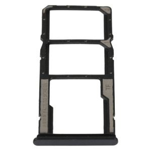 Pour Xiaomi Redmi Note 11SE Plateau de carte SIM + Plateau de carte SIM + Plateau de carte Micro SD (Noir) SH554B1533-20