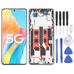 Écran LCD d'origine pour OPPO A1 Pro Digitizer Assemblage complet avec cadre (Or) SH675J842-20