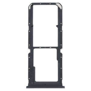 Pour OPPO A55 5G / A53S 5G Plateau de carte SIM + Plateau de carte SIM + Plateau de carte Micro SD (Noir) SH676B1076-20