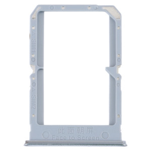 Pour plateau de carte SIM OPPO K9 + plateau de carte SIM (argent) SH677S1235-20