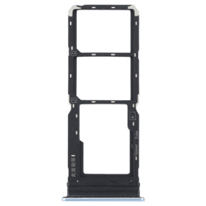 Pour vivo Y21 2021 / Y21S / Y21T / Y21T Inde Plateau de carte SIM + Plateau de carte SIM + Plateau de carte Micro SD (Violet clair) SH04LZ304-20