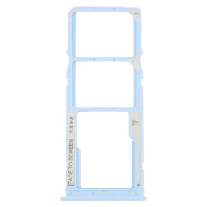 Pour Xiaomi Redmi A1 2022 / Redmi A1+ Plateau de carte SIM + Plateau de carte SIM + Plateau de carte Micro SD (Bleu) SH713L779-20