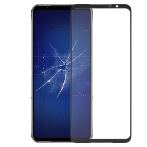 Pour Asus ROG Phone 6 AI2201-C AI2201-F lentille extérieure en verre avec adhésif OCA optiquement transparent SH57201078-20