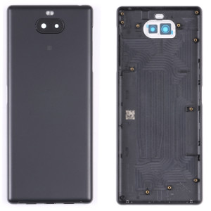 Pour Sony Xperia 10 Coque arrière de batterie d'origine (noire) SH49BL1207-20