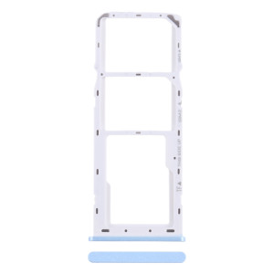 Pour TCL 30 SE / 30E / 305/306 Plateau de carte SIM d'origine + Plateau de carte SIM + Plateau de carte Micro SD (Bleu bébé) SH56TT1041-20