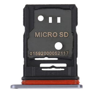 Pour TCL 20 Pro 5G Plateau de carte SIM d'origine + plateau de carte Micro SD (gris) SH757H540-20