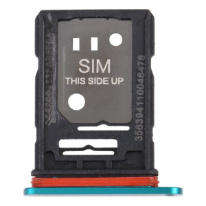 Pour TCL 10 Pro Plateau de carte SIM d'origine + plateau de carte SIM / Micro SD (vert) SH758G811-20