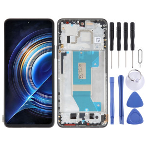 Écran LCD d'origine AMOLED pour Xiaomi Redmi K50 / K50 Pro Assemblage complet du numériseur avec cadre (Noir) SH973B1526-20