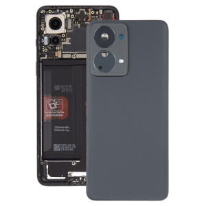 Pour OnePlus Nord 2T CPH2399 CPH2401 Couvercle arrière de la batterie (noir) SH78BL1320-20