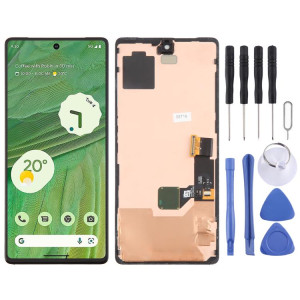 Écran LCD AMOLED pour Google Pixel 7 GVU6C GQML3 Assemblage complet du numériseur avec cadre (Noir) SH979B1374-20