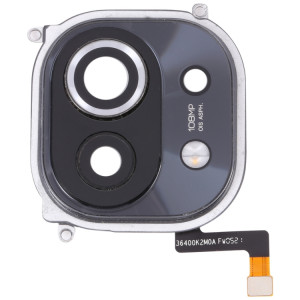 Pour cadre d'objectif de caméra arrière Xiaomi Mi 11 (noir) SH000B199-20
