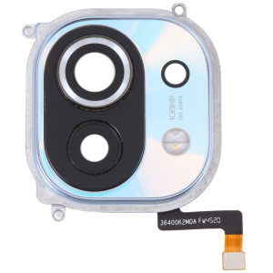 Pour cadre d'objectif de caméra arrière Xiaomi Mi 11 (bleu) SH000L94-20