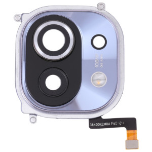 Pour cadre d'objectif de caméra arrière Xiaomi Mi 11 (violet) SH000P366-20