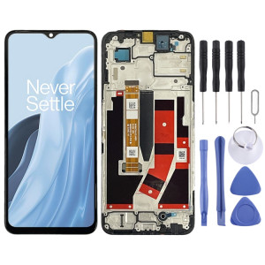Écran LCD IPS pour OnePlus Nord N300 Assemblage complet du numériseur avec cadre (Noir) SH021B1585-20