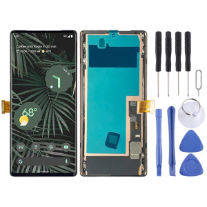 Écran LCD matériel OLED pour assemblage complet de numériseur Google Pixel 6 Pro G8VOU avec cadre SH60971508-20
