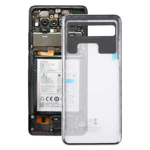 Pour le couvercle arrière de la batterie en verre OEM TCL 10L T770H (transparent) SH71TL510-20