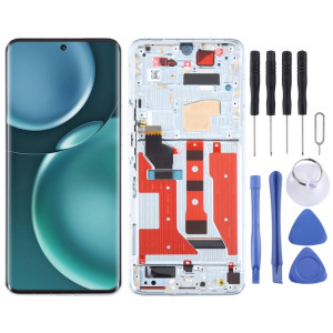 Écran LCD d'origine pour Honor Magic4 Digitizer Assemblage complet avec cadre (Bleu) SH180L1733-20