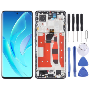 Écran LCD d'origine pour Honor 60 Pro Digitizer Full Assembly avec cadre (noir) SH182B61-20