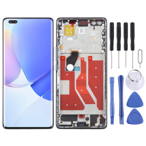 Écran LCD d'origine pour Huawei nova 9 Pro Numériseur Assemblage complet avec cadre (Noir) SH193B1205-20