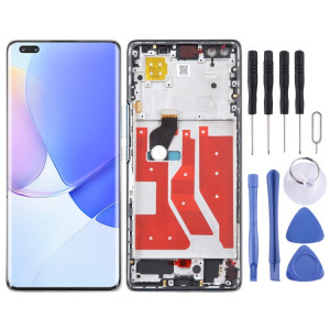 Écran LCD d'origine pour Huawei nova 9 Pro Numériseur Assemblage complet avec cadre (Vert) SH193G1135-20