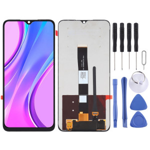 Écran LCD d'origine et assemblage complet de numériseur pour Xiaomi Redmi 9 Inde Version M2006C3MII M2004C3MI SH61971865-20