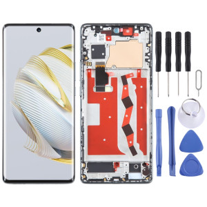 Écran LCD d'origine pour Huawei nova 10 Numériseur Assemblage complet avec cadre (Vert) SH198G782-20