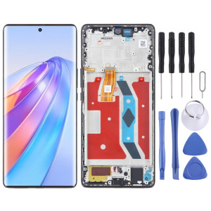 Écran LCD d'origine pour Honor X40 Digitizer Full Assembly avec cadre (noir) SH199B25-20