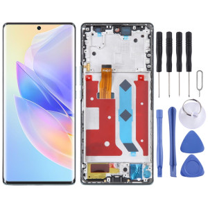 Écran LCD d'origine pour Honor 60 SE Assemblage complet du numériseur avec cadre (Vert) SH202G1305-20