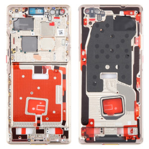 Pour Huawei Mate 40 Pro Original Front Housing LCD Frame Bezel Plate (Or) SH217J280-20