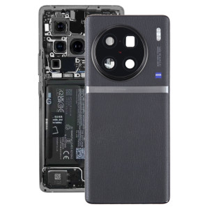 Pour vivo X90 Pro + couvercle arrière de batterie d'origine avec couvercle d'objectif d'appareil photo (noir) SH53BL1636-20