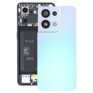 Pour OPPO Reno8 5G Couvercle arrière de batterie d'origine avec couvercle d'objectif d'appareil photo (rose) SH58FL176-20