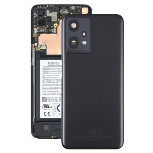 Pour OnePlus Nord CE 2 Lite 5G Couvercle arrière de batterie d'origine avec couvercle d'objectif d'appareil photo (noir) SH62BL296-20
