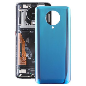 Pour Xiaomi Poco F2 Pro Couvercle arrière de la batterie en verre OEM (Bleu) SH74LL1318-20