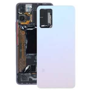 Pour Xiaomi Redmi Note 11 Pro + 5G Inde Couverture arrière de la batterie en verre (Blanc) SH89WL894-20