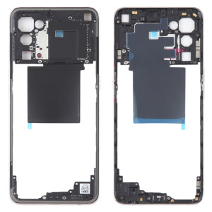Pour OPPO Find X3 Lite plaque de lunette de cadre moyen d'origine (or) SH297J673-20