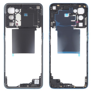 Pour OPPO Find X3 Lite plaque de lunette de cadre moyen d'origine (bleu) SH297L89-20