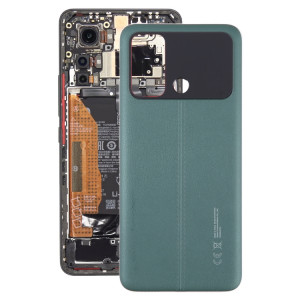 Pour Xiaomi Poco C55 Coque Arrière de Batterie d'Origine (Vert) SH361G1477-20