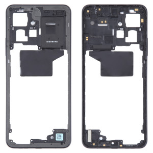 Pour Xiaomi Redmi Note 12 4G Plaque de cadre central d'origine (noir) SH364B642-20
