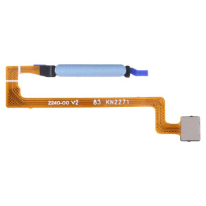 Pour Xiaomi Redmi Note 12 5G Câble flexible du capteur d'empreintes digitales d'origine (Bleu) SH370L1947-20