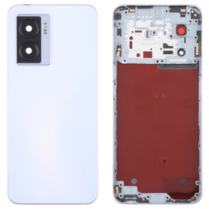 Pour le couvercle arrière de la batterie d'origine OPPO A57 avec cadre central (violet) SH59PL1199-20