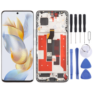 Pour Honor 90 écran LCD d'origine numériseur assemblage complet avec cadre (noir) SH765B1575-20