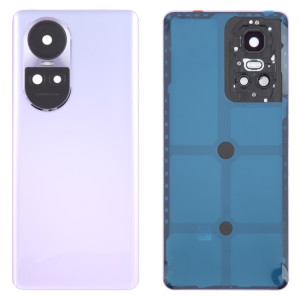Pour OPPO Reno10 Pro Global Couvercle arrière de batterie d'origine avec couvercle d'objectif d'appareil photo (violet) SH81PL266-20