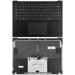 Pour Microsoft Surface Laptop 3/4 13,5 pouces clavier américain avec coque C/carte tactile (noir) SH798B435-20