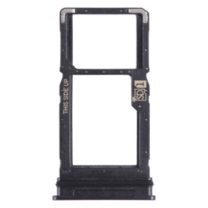 Pour Motorola One 5G Ace plateau de carte SIM + plateau de carte Micro SD (noir) SH822B569-20