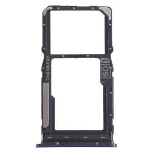 Pour Motorola Moto G Pure SIM Card Tray + Micro SD Card Tray (Violet) SH826P1128-20