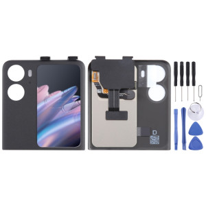 Écran secondaire LCD d'origine pour OPPO Find N2 Flip avec numériseur complet (noir) SH934B315-20